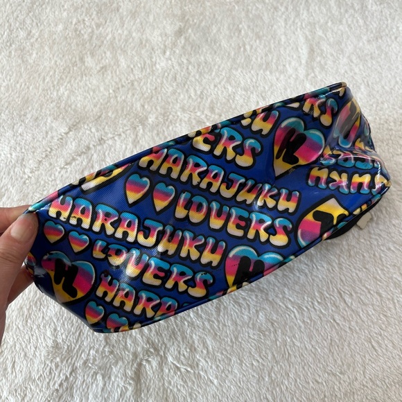 Vintage Harajuku Lovers Blue Mini Shoulder Bag - Picture 5 of 6